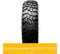 2x Cooper Discoverer STT Pro POR RWL Sommerreifen 265/70 R17 121Q | 26118
