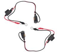 2x CTEK Comfort-Connect-Secure M8 56-261S Schnellkontaktkabel mit 15A Sicherung
