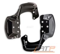 Bestprice 2x Deckblech für Bremsscheibe vorne für Opel