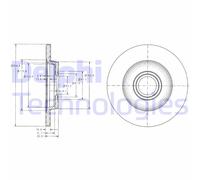 Bremsscheibe BG3416