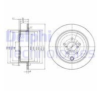 2x DELPHI Bremsscheibe BG4158