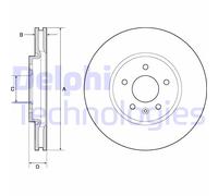 Bremsscheibe BG4672C