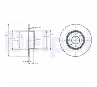 Bremsscheibe BG2322