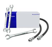 2x DELPHI Bremsschlauch 245mm Hinten Schlüssel für SPRING Electric 10.20- DACIA