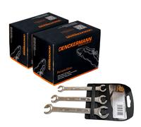 2x DENCKERMANN Bremssattel Hinten + Schlüssel Satz für PEUGEOT CITROËN