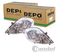 2x DEPO H4 PY21W W5W SCHEINWERFER SATZ passend für NISSAN PRIMASTAR OPEL VIVARO
