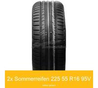 2x Dunlop Sport BluResponse Sommerreifen 225/55 R16 95V | 17483