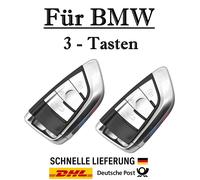 2x Ersatz Autoschlüssel Gehäuse für BMW 3-Tasten PKW Fernbedienung KS43 - HU127