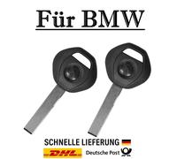 2x Ersatz Autoschlüssel Gehäuse für BMW - Fernbedienung Reparatur KS08NO - HU92