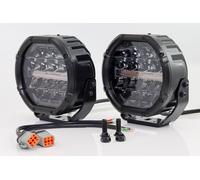 2x Euralight LED Fernscheinwerfer + Standlicht + E-Prüfzeichen Strassenzulassung