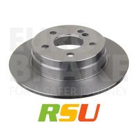 2x Eurobrake Bremsscheibe 58152033104 Höhe 57,7 mm Bremsscheibenart voll