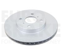 2x EUROBRAKE Bremsscheibe belüftet Ø255mm für Toyota Yaris _P1_ SCP1_ NLP1_