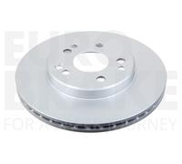 2x EUROBRAKE Bremsscheibe belüftet Ø284mm für Mercedes-Benz Saloon W124