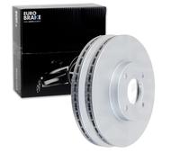 2X EUROBRAKE BREMSSCHEIBEN 278mm BELÜFTET VORNE PASSEND FÜR FORD B-MAX FIESTA