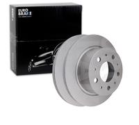 2x Eurobrake Bremsscheiben 300mm Voll Hinten Passend Für Citroën Jumper Fiat Bremsscheibe: A.b.s.: 17767 Abakus: 23104136 Abakus: 231041362 Aisin: