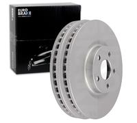 2X EUROBRAKE BREMSSCHEIBEN 316mm BELÜFTET VORNE PASSEND FÜR FORD GALAXY S-MAX