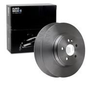 2x Eurobrake Bremsscheiben 331mm Voll Hinten Passend Für Mercedes-benz M-klasse Bremsscheibe: A.b.s.: 17052 Ashika: 61000523c Ate: 24011401111 Blue