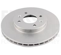 2x EUROBRAKE Bremsscheiben vorne für Hyundai i20 Coupe GB KIA Rio IV YB