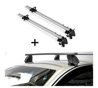 2x Fahrradträger Bike Pro + Dachträger K1 MEDIUM kompatibel mit für Ford Ecosport (5Türer) ab 14