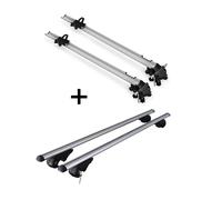 2x Fahrradträger Bike Pro+Dachträger Rio 120 für für Hyundai i30 Kombi 07-10