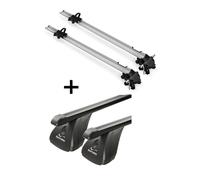 2x Fahrradträger Bike Pro+Dachträger VDP Stahl für für Opel Astra H 5Tür 04-11