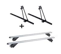 2x Fahrradträger ORION+Alu Dachträger RB003 für für Ford Focus III SW 5Tür ab 11