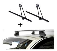 2x Fahrradträger ORION + Dachträger K1 MEDIUM kompatibel mit für Ford Ecosport (5Türer) ab 14