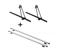 2x Fahrradträger ORION+Dachträger RAPID für Skoda Karoq 5Türer ab 18