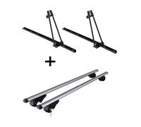 2x Fahrradträger ORION+Dachträger Rio 120 für für Hyundai i30 Kombi 07-10