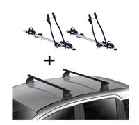 2x Fahrradträger SAGITTAR+Dachträger EVO STA für für Hyundai i30 (PD) 5Türer ab