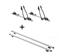 2x Fahrradträger SAGITTAR + Dachträger RAPID kompatibel mit für Seat Ateca (5Türer) ab 16