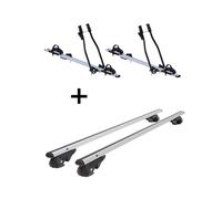 2x Fahrradträger SAGITTAR+Dachträger VDP004 L für für Hyundai i30 Kombi 07-10