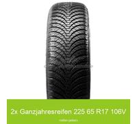 2x Falken Euro-All-Season AS-210 XL Allwetterreifen 225/65 R17 106V | 7531