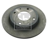 2x FEBI BILSTEIN 22834 Bremsscheibe hinten für MITSUBISHI SMART