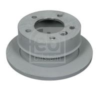 2x FEBI BILSTEIN 22860 Bremsscheibe hinten für MERCEDES-BENZ