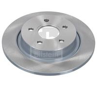2x FEBI BILSTEIN 24620 Bremsscheibe hinten für FORD VOLVO