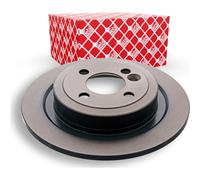 2X FEBI Bremsscheibe für MINI JOHN COOPER WORKS 07- HINTEN