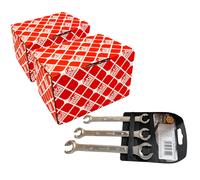 2x FEBI BILSTEIN Bremssattel Vorne + Schlüssel Satz für DACIA LOGAN II SANDERO