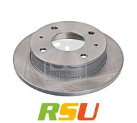 FEBI BILSTEIN Bremsscheibe vorne rechts links voll 230mm für HYUNDAI 108616