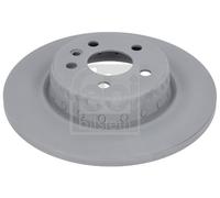 2x FEBI BILSTEIN Bremsscheibe Hinterachse voll Ø300mm für Land Rover Discovery