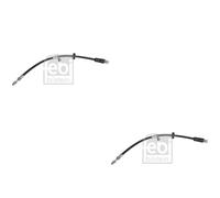 2x FEBI BILSTEIN Bremsschlauch Bremsleitung vorne für Peugeot 207 CC WD_ 208 CA_