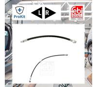 2x Febi Bilstein Bremsschlauch Links, Rechts für Renault KADJAR Nissan QASHQAI