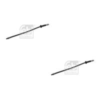 2x FEBI BILSTEIN Bremsschlauch vorne links rechts für BMW 5er E34 8er E31