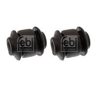 2x FEBI BILSTEIN Lagerung Querlenker Hinten für Hyundai Accent II LC 1.5