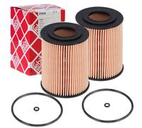 FEBI BILSTEIN Ölfilter + MANNOL Longlife MB 229.51 5W-30, 10 Liter