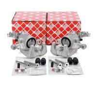 2x febi Bremssattel Ø 38mm Führungshülsen für VW GOLF 6 TOURAN mit 272mm hinten