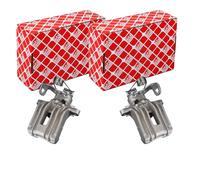2X FEBI BREMSSATTEL SATZ HINTEN PASSEND FÜR AUDI A4 SEAT EXEO LINKS+RECHTS