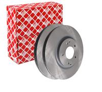 2x Febi Bremsscheiben Ø298mm Vorne Passend Für Ssangyong Tivoli Bremsscheibe: A.b.s.: 18710 Abakus: 23103455 Ashika: 600ss07c Ate: 24012301281 Blue