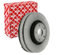 2X FEBI BREMSSCHEIBEN Ø300mm VORNE PASSEND FÜR RENAULT LAGUNA