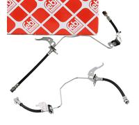 2x febi Bremsschlauch Bremsleitung für OPEL ASTRA G H CORSA C ZAFIRA A B hinten